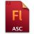 Adobe Flash ASC Icon