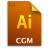 Adobe Illustrator CGM Icon 48x48 png