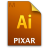 Adobe Illustrator Pixar Icon