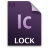Adobe InCopy Lock Icon