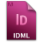 Adobe InDesign IDML Icon 48x48 png