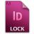 Adobe InDesign Lock Icon