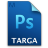 Adobe Photoshop Targa Icon 48x48 png