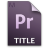Adobe Premiere Pro TITLE Icon 48x48 png