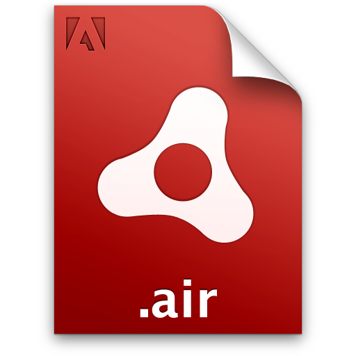 Adobe AIR Installer Package Icon 512x512 png