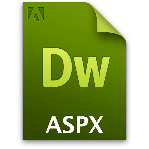 Adobe Dreamweaver ASPX Icon 512x512 png