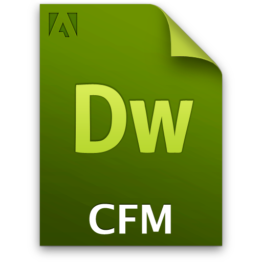 Adobe Dreamweaver CFM Icon 512x512 png