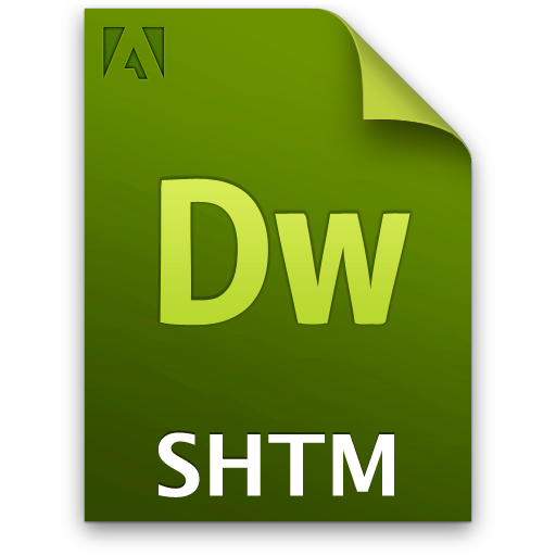 Adobe Dreamweaver SHTM Icon 512x512 png