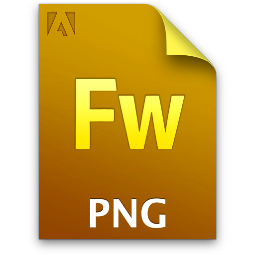 Adobe Fireworks File Icon 512x512 png