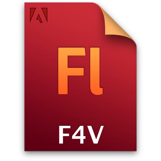 Adobe Flash F4V Icon 512x512 png