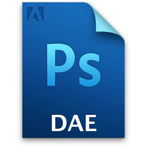 Adobe Photoshop DAE Icon 512x512 png