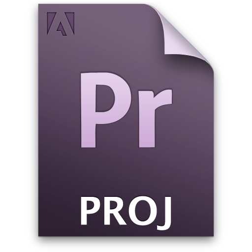 Adobe Premiere Pro PROJ Icon 512x512 png