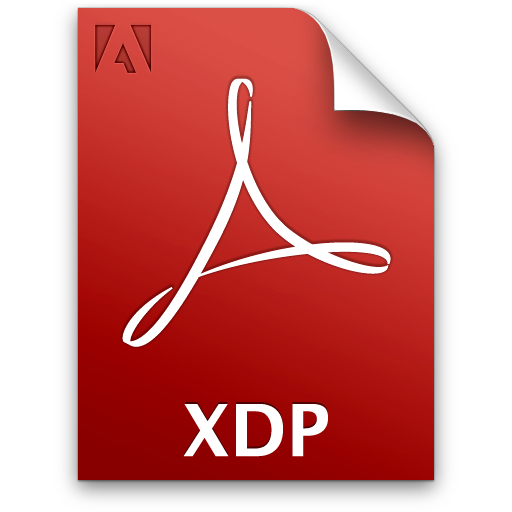 Adobe Reader XDP Icon 512x512 png