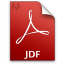 Adobe Acrobat Pro JDF Icon 64x64 png