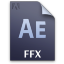 Adobe After Effects FX Icon 64x64 png