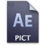 Adobe After Effects Pict Icon 64x64 png
