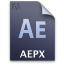 Adobe After Effects Project Xml Icon 64x64 png