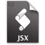 Adobe ExtendScript Toolkit JSX Icon 64x64 png