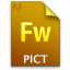 Adobe Fireworks PICT Icon 64x64 png