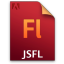Adobe Flash JSFL Icon 64x64 png