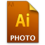 Adobe Illustrator Photo Icon 64x64 png