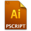 Adobe Illustrator Postscript Icon 64x64 png
