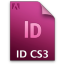 Adobe InDesign CS3 File 2 Icon 64x64 png