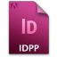 Adobe InDesign IDPP Icon 64x64 png