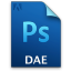 Adobe Photoshop DAE Icon 64x64 png