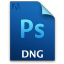 Adobe Photoshop DNG Icon 64x64 png