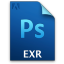 Adobe Photoshop EXR Icon 64x64 png
