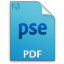 Adobe Photoshop Elements PDF Icon 64x64 png