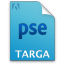 Adobe Photoshop Elements Targa Icon 64x64 png