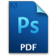 Adobe Photoshop PDF Icon 64x64 png