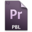 Adobe Premiere Pro PBL Icon 64x64 png