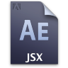 Adobe After Effects JSX Icon 96x96 png