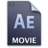 Adobe After Effects Movie Icon 96x96 png