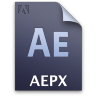 Adobe After Effects Project Xml Icon 96x96 png