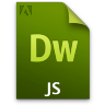 Adobe Dreamweaver JS Icon 96x96 png