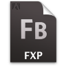 Adobe Flash Builder FXP Icon 96x96 png