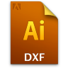 Adobe Illustrator DXF Icon 96x96 png