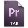 Adobe Premiere Pro TAB Icon 96x96 png