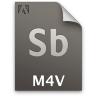 Adobe Soundbooth M4V Icon 96x96 png