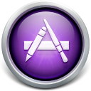 Purple App Store Icon 128x128 png