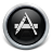 Black App Store Icon