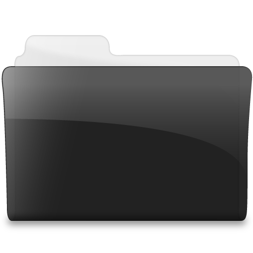 Folder General Icon - Black Icons - Softicons.com