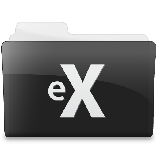 Folder Microsoft Excel Icon Black Icons Softicons Com