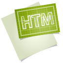 HTM File Icon 128x128 png