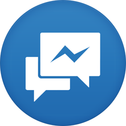 Facebook Messenger Icon 256x256 png