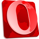 Red Opera Icon